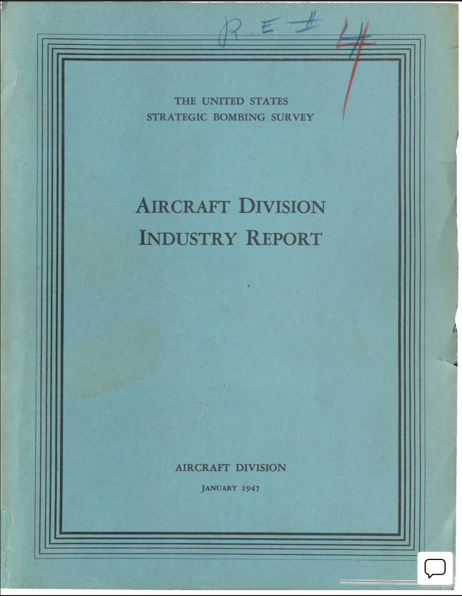Cover of Aircraft Division Industry Report